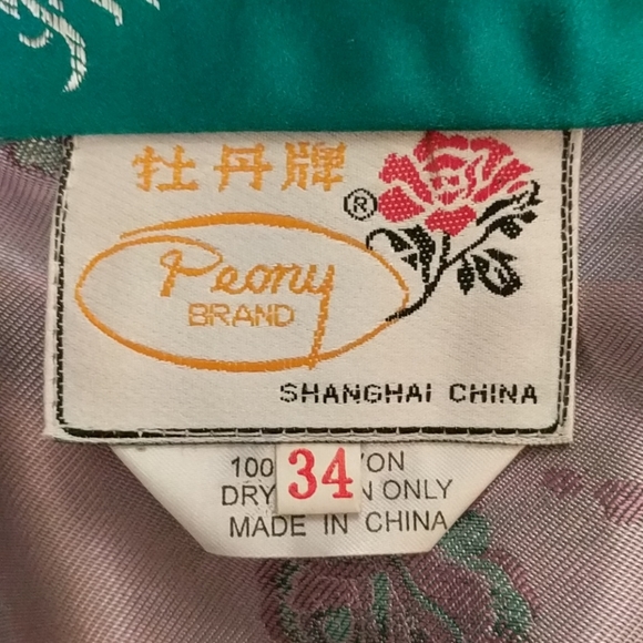 [Peony] Traditional Classic Chinese Cheongsam Gown - Picture 7 of 7